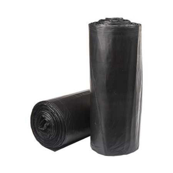 Trash Bag McKesson 30 gal. Black LLDPE 0.58 Mil. 30 X 36 Inch Star Seal Bottom Coreless Roll WSL3036HVK Case/250 44863 MCK BRAND 1137674_CS
