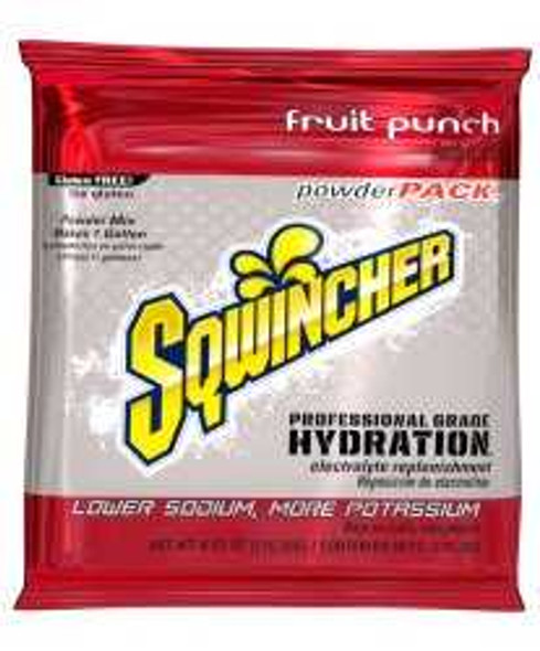 Electrolyte Replenishment Drink Mix Sqwincher Powder Pack Fruit Punch Flavor 23.83 oz. X357-M3600 Case/32 353A Kent Precision Foods 1065941_CS