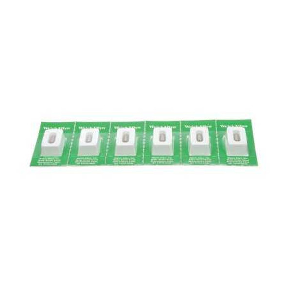 Replacement Halogen Lamp Welch Allyn 2.5 Volts 1.7 Watts 03400-U6 Box/6 0100-24 WELCH ALLYN 14227_BX
