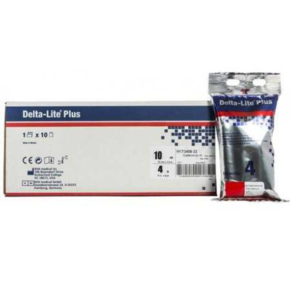 Cast Tape Delta-Lite Plus 2 Inch X 12 Foot Fiberglass / Resin Red 7345830 Box/10 1882 BSN Medical 653372_BX