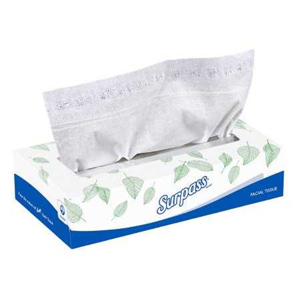 Surpass Facial Tissue White 8 X 8-2/5 Inch 100 Count 21340 Box/100 50022 Kimberly Clark 333758_BX