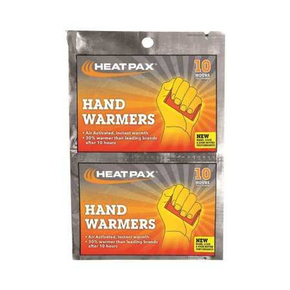 Instant Hot Pack Heat Pax Hand One Size Fits Most Iron Powder / Water / Carbon / Vermiculite Disposable 1100-10R Pair/1 H2701 Occunomix International 1124096_PR