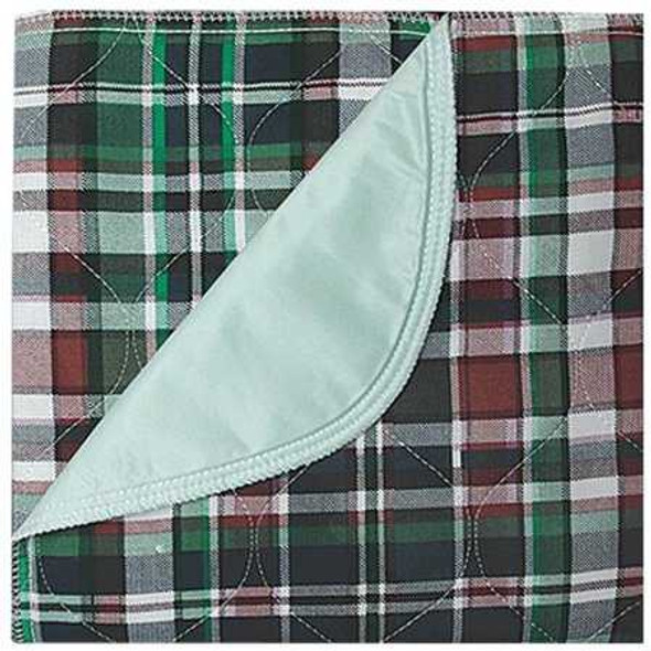 Underpad Beck s Classic 34 X 36 Inch Reusable Polyester / Rayon Heavy Absorbency 7136P-PB Dozen/12 11132 Beck's Classic 875201_DZ