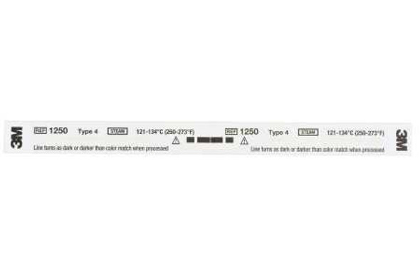 Comply Sterilization Chemical Indicator Strip Steam 8 Inch 1250 Box/240 115506 3M 181680_BX