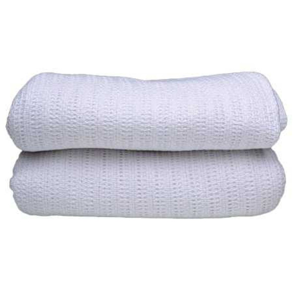 Thermal Blanket McKesson 66 X 90 Inch Cotton 100% 2 lbs. WBS1001Q Case/12 4-076887-00 MCK BRAND 1089777_CS