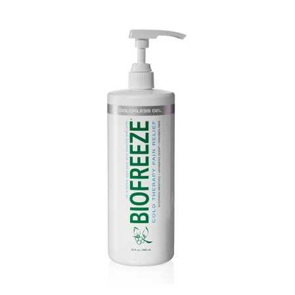 Topical Pain Relief Biofreeze® Professional 5% Strength Menthol Topical Gel 32 oz. RKT3209983 - Case of 16 8140-24-2.7 Biofreeze® Professional 1027519_CS
