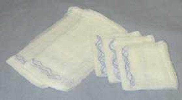 X-Ray Detectable Gauze Sponge McKesson Cotton 12-Ply 4 X 8 Inch Rectangle Sterile 16-42846 Tray/1 4070 MCK BRAND 472515_TR