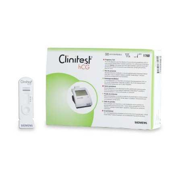 Rapid Test Kit Clinitest hCG Fertility Test hCG Pregnancy Test Urine Sample 25 Tests 10310618 Kit/1 4352 Siemens 632015_KT