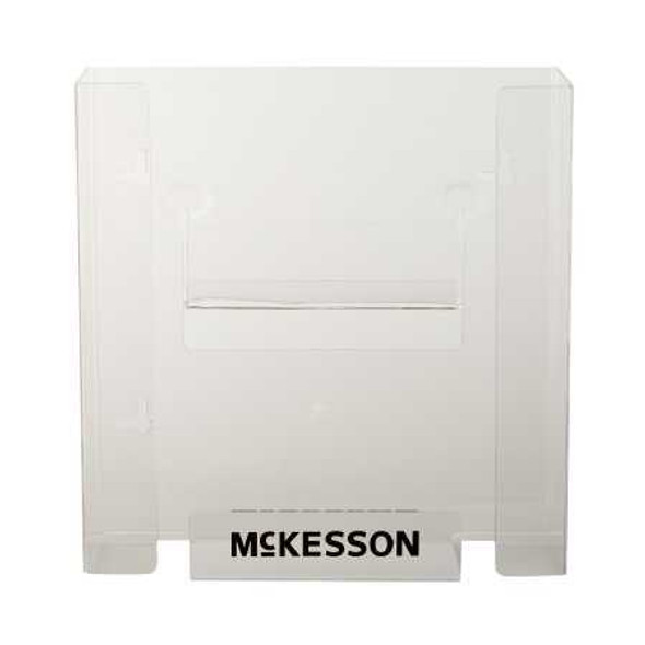 Glove Box Holder McKesson Horizontal or Vertical Mounted 2-Box Capacity Clear 4 X 10 X 10-3/4 Inch Plastic 16-6532 Case/10 DX11820174 MCK BRAND 464712_CS