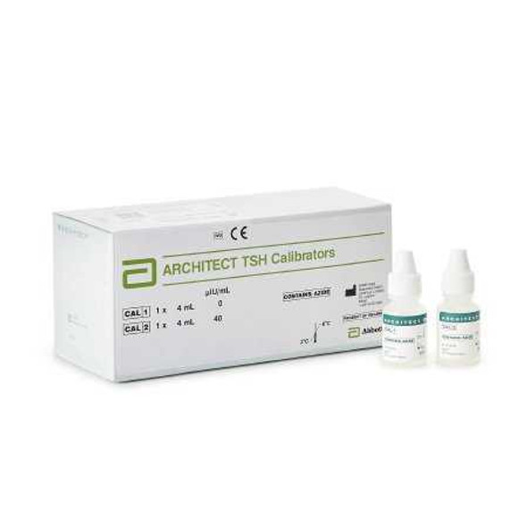Calibrator Architect TSH 2 X 4 mL For Architect C4100 Analyzer 07K6201 Each/1 262408 Abbott 861574_EA
