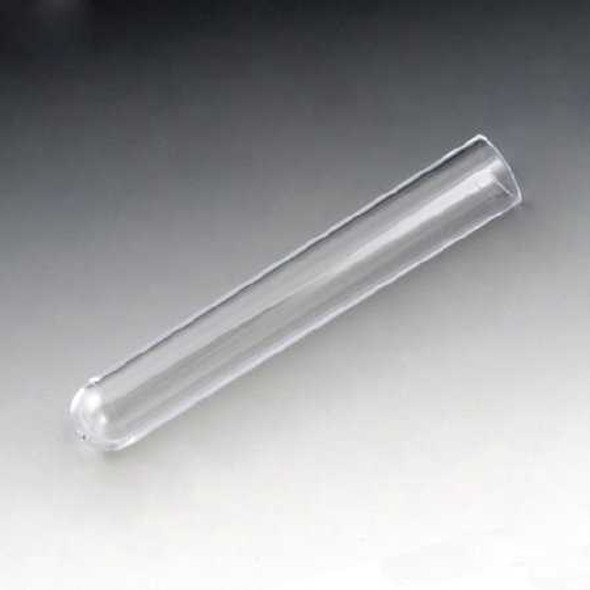 Test Tube Round Bottom Plain 12 X 75 mm 5 mL Without Color Coding Without Closure Polystyrene Tube 110413 Case/1000 146-10374BK-8 Globe Scientific 651924_CS