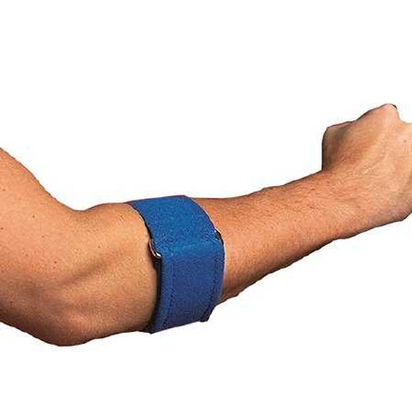 Elbow Support One Size Fits Most Hook and Loop Closure Tennis Elbow Elbow 7 to 15 Inch Forearm Circumference Royal Blue 1969-00 Each/1 ROS-KSB Scott Specialties 902637_EA