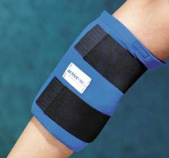 Cold Pack with Wrap Active Ice Knee One Size Fits Most 12 X 13 Inch Cloth / Nylon / Plastic / Gel Reusable SK-2 Each/1 1627 Active - Ice 446483_EA
