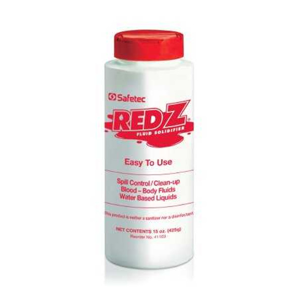 Spill Control Solidifier Red Z Shaker Top Bottle 15 oz. 41103 Case/12 45400000 SAFETEC OF AMERICA 503737_CS