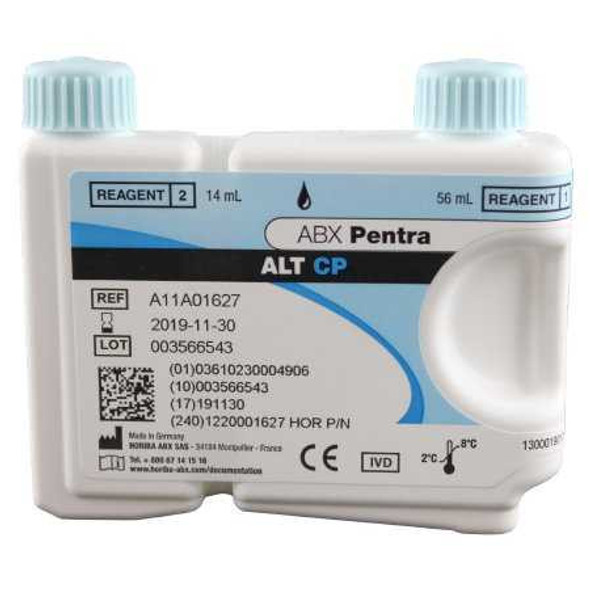 Reagent ABX Pentra General Chemistry Alanine Aminotransferase ALT For ABX Pentra 400 Clinical Chemistry Analyzer 250 Tests 1220001627 Each/1 6549 Horiba 1004164_EA