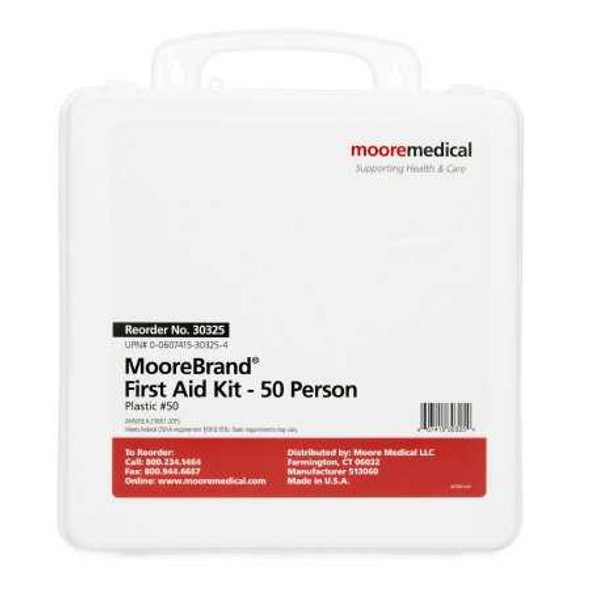 First Aid Kit McKesson 50 Person Plastic Case 30325 Case/6 59432400 MCK BRAND 1066512_CS