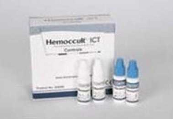 Colorectal Cancer Screening Control Kit HemoccultICT Fecal Occult Blood Test FOBT Positive Level / Negative Level 0.8 mL 395068 Each/1 1611 Hemocue 1181971_EA