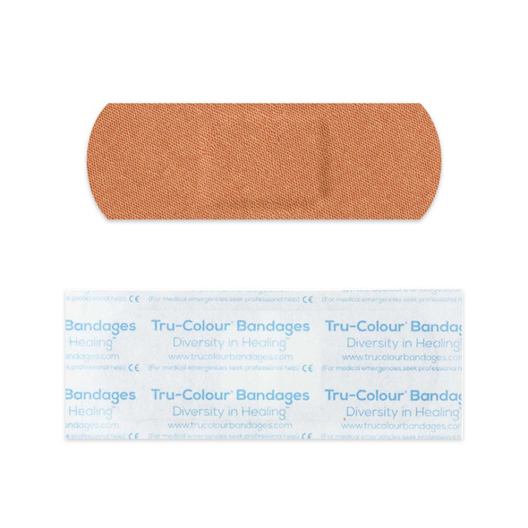 Adhesive Strip Tru-Colour1 X 3 Inch Fabric Rectangle Olive Sterile TCB-GB1500 Case/6000 48403ENR Tru-Colour Products LLC 1183082_CS