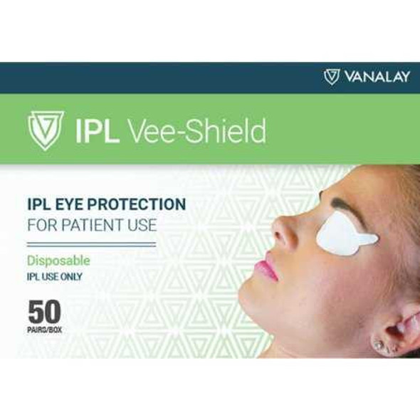 IPL Eye Protector Vee-Shield One Size Fits Most Adhesive 816009 Box/50 Vanalay LLC 1151783_BX