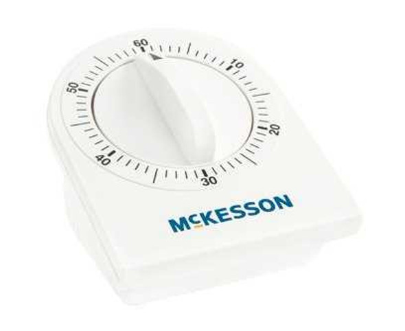 Mechanical Timer Count Down McKesson 60 Minutes Dial Display 63-4450 Each/1 8140-14-4.0 MCK BRAND 476695_EA
