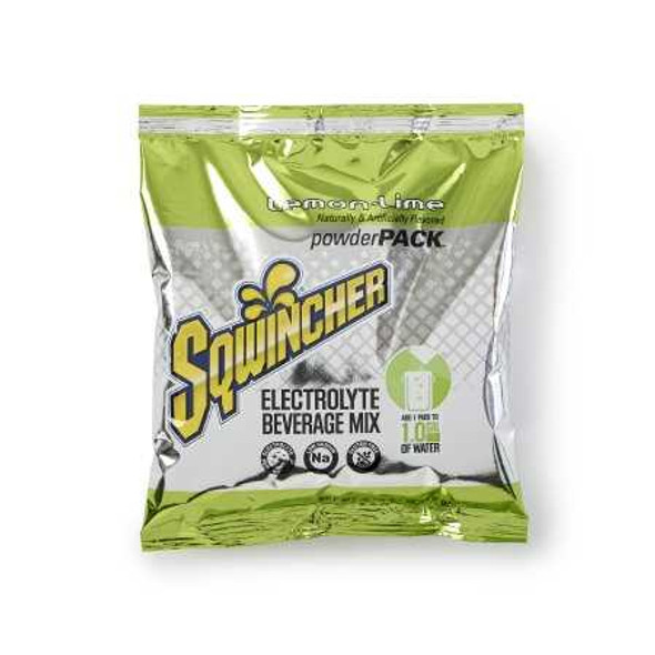 Electrolyte Replenishment Drink Mix Sqwincher Powder Pack Lemon-Lime Flavor 9.53 oz. X383-MC600 Case/80 79-81145 Kent Precision Foods 1057725_CS