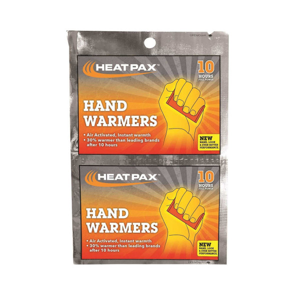 Instant Hot Pack Heat PaxHand One Size Iron Powder / Water / Carbon / Vermiculite Disposable 1100-10R Box of 5 6101024 Occunomix International 1124096_BX