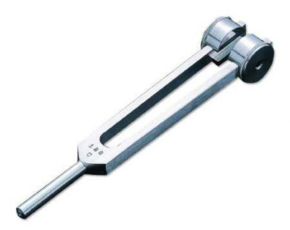 Tuning Fork with Weight ADCAluminum Alloy 128 cps 500128 Each/1 252015 AMERICAN DIAGNOSTIC CORP 402581_EA