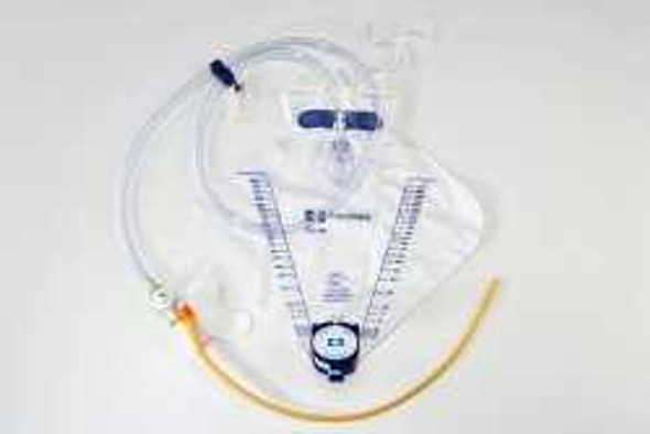 Indwelling Catheter Tray Dover Foley 16 Fr. 5 cc Balloon Latex PP16ULD Case/10 35-1815 Cardinal 852742_CS