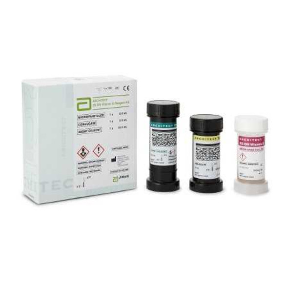 Nutritional Assessment / Immunoassay Control Set Architect® 25-hydroxyvitamin D (Vitamin D) 3 Levels 3 x 8 mL 05P0212 Kit/1 A60902BH Architect® 1047275_KT