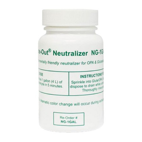 OPA / Glutaraldehyde Neutralizer Glute-Out® RTU Powder 2 oz. Bottle Single Use 610-1045 Bottle/1