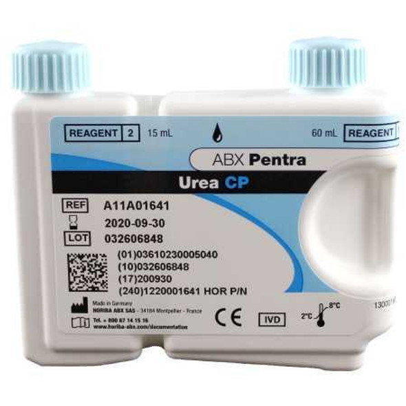 General Chemistry Reagent ABX Pentra™ Urea Glutamate Dehydrogenase For ABX Pentra 400 Clinical Chemistry Analyzer 220 Tests 1220001641 Pack of 1 CJL3L003 ABX Pentra™ 721500_EA