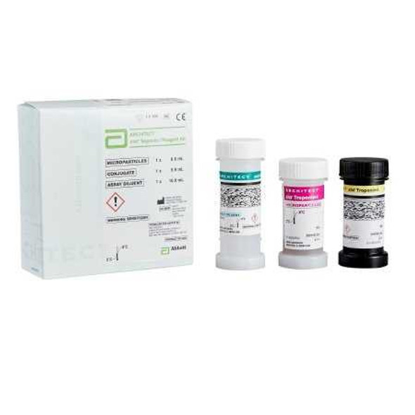 General Chemistry Reagent Architect™ Troponin I For Architect c4100 / ci16200 / ci8200 / i1000SR / i2000 / i2000SR Analyzers 100 Tests 02K4127 Box of 100 50 Architect™ 883306_BX