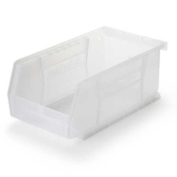 Storage Bin AkroBins® Clear Plastic 3 x 4-1/8 x 7-3/8 Inch 30220SCLAR Carton of 24 830155 Akrobins® 747003_CT