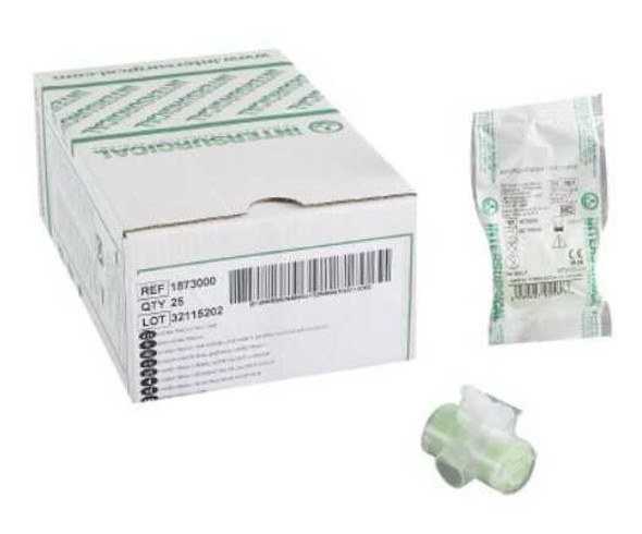 Heat and Moisture Exchanger-Trach Hydro-Trach™ T range 13.2 mg H2O / L @ 500 VT 0.41 cm H20 @ 30 LPM 1873000 Pack of 1 1873000 Hydro-Trach™ T range 1200051_EA