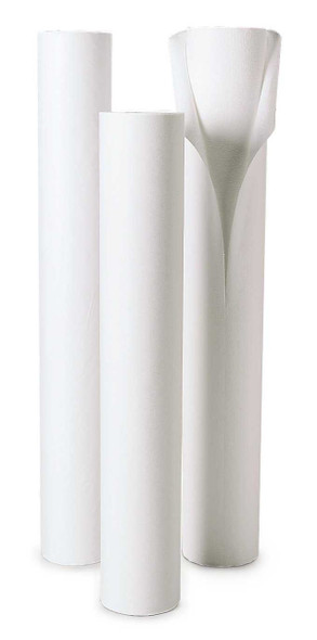 McKesson Textured Table Paper 21 Inch x 125 Foot White - Case of 9 96 McKesson 919572_CS