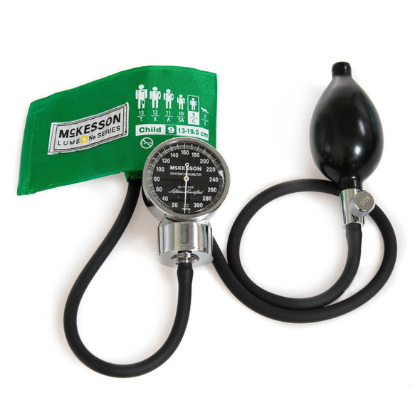 Blood Pressure Pediatric Cuff, 13 - 19.5 cm, Pocket Size, Pack of 1 01-700-9CGRGM McKesson LUMEON™ 995509_BX