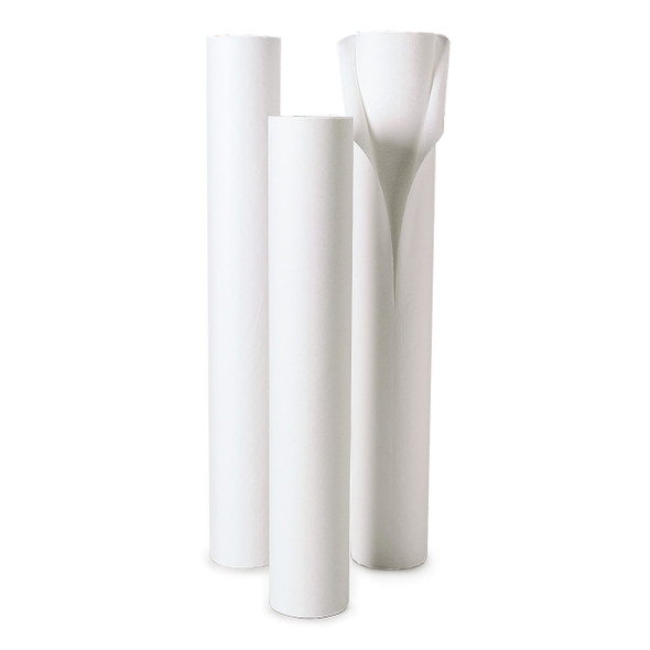 Table Paper McKesson 21 Inch Width White Crepe 18-6221 Case of 12 18-6221 McKesson 458448_CS