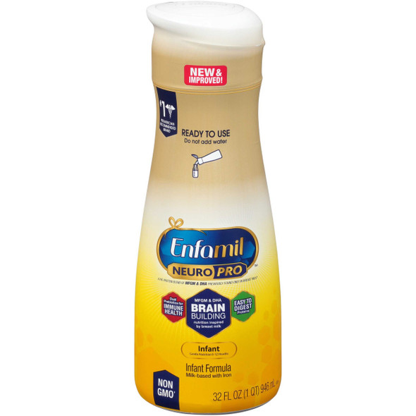 Infant Formula Enfamil NeuroPro™ Unflavored 32 oz. Bottle Liquid Iron 187002 Pack of 1 187002 Enfamil NeuroPro™ 1201020_EA