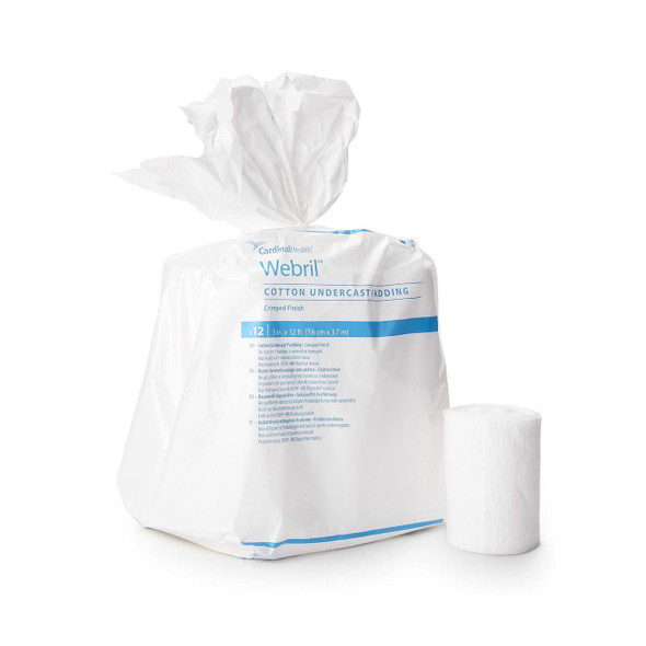 Cast Padding Undercast Webril™ 6 Inch x 4 Yard Cotton NonSterile 3489 Roll of 1 3489 Webril™ 10064_RL