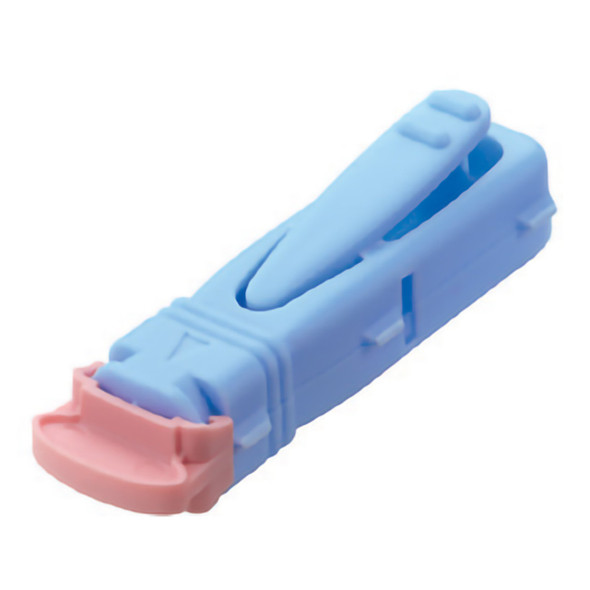 Safety Lancet Unistik 3 18 Gauge Retractable Push Button Activation Finger AT 1064 Box of 200 AT 1064 Unistik 3 539419_BX