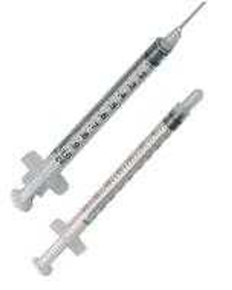Tuberculin Syringe Exel™ 1 mL Luer Lock Tip Without Safety 26049 Case of 1000 26049 Exel™ 726253_CS