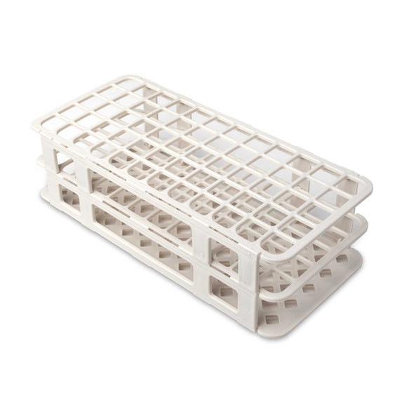 Fold and Snap Test Tube Rack 60 Place 5 to 15 mL Tube Size White 2-2/5 x 4-1/8 x 9-2/3 Inch HS243077W Pack of 1 HS243077W Heathrow Scientific LLC 1178778_EA