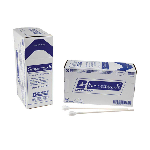 Scopettes® OB/GYN Swab 8 Inch Length Sterile 34-7022-50 Pack of 1 34-7022-50 Scopettes® 35626_PK