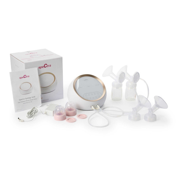 Double Electric Breast Pump Kit Spectra® Synergy Gold MM011400 Pack of 1 MM011400 Spectra® Synergy Gold 1190896_EA