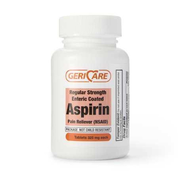 Pain Relief Geri-Care® 325 mg Strength Aspirin Tablet 200 per Bottle 921-20-GCP Bottle of 1 921-20-GCP Geri-Care® 1150849_BT