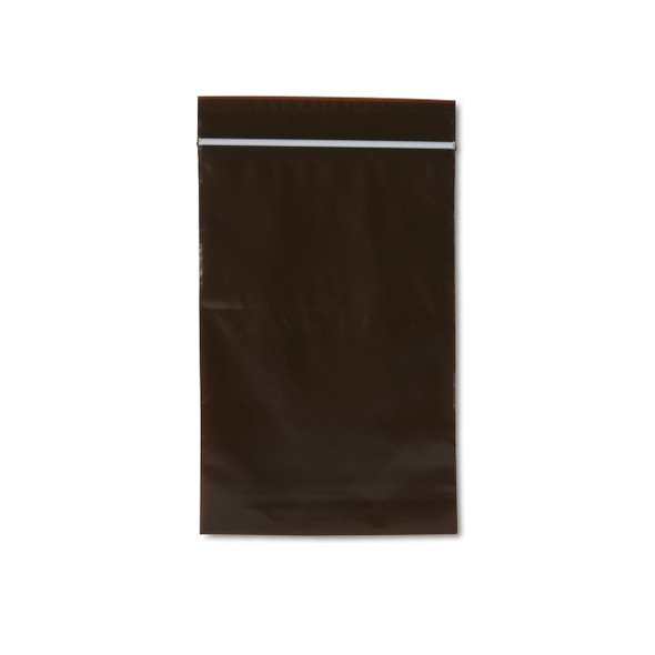Pharmacy Bag Zippit® 4 x 6 Inch Amber Zip Closure 7573 Pack of 100 7573 Zippit® 702276_PK