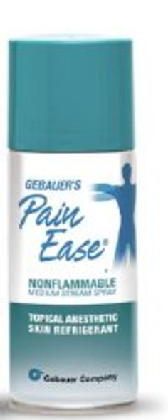 Topical Pain Relief Gebauer s Pain Ease Pentafluoropropane / Tetrafluoroethane Medium Stream Spray 30 mL