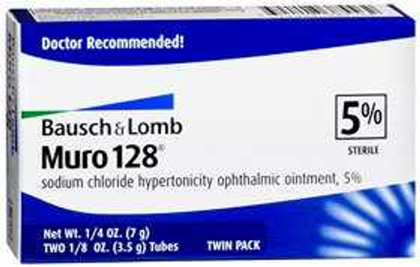 Eye Lubricant Muro 128® 3.5 Gram Eye Ointment 24208038556 Pack of 1 24208038556 Muro 128® 699766_EA