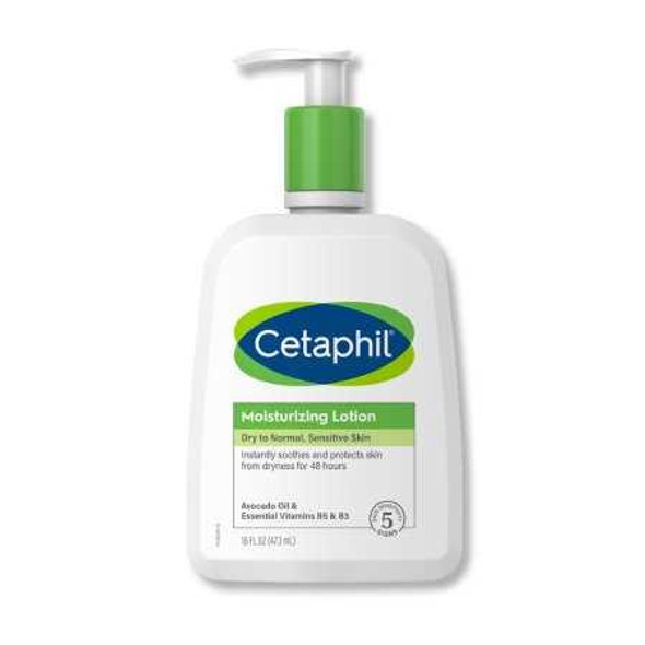Hand and Body Moisturizer Cetaphil® 16 oz. Pump Bottle Unscented Lotion 30299024133 Pack of 1 30299024133 Cetaphil® 1201162_EA