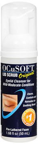 Eyelid Cleanser OCuSOFT Lid Scrub 1.69 oz. Topical Foam